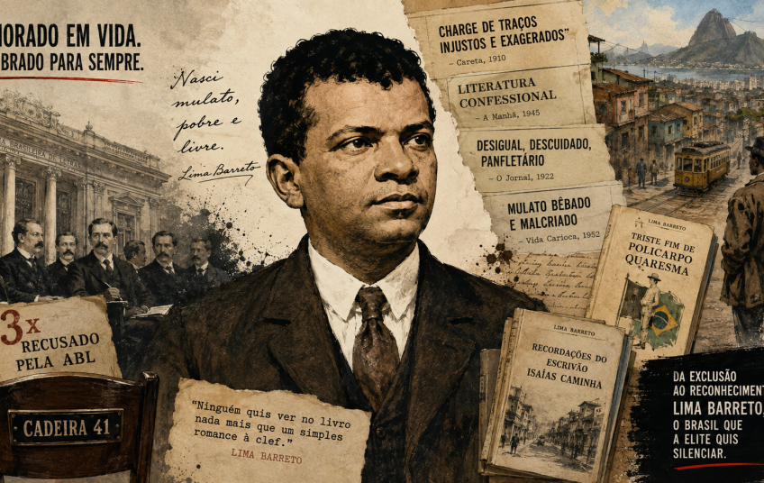 O que a crítica fez com Lima Barreto – e o que ele fez com o Brasil